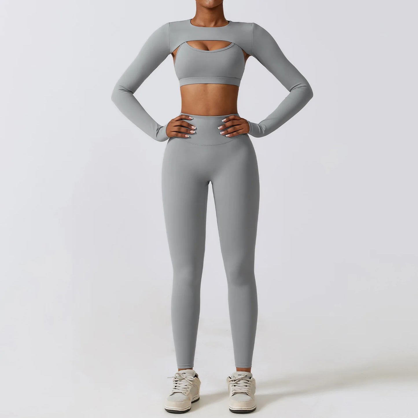 Long Sleeve Yoga Legging Set