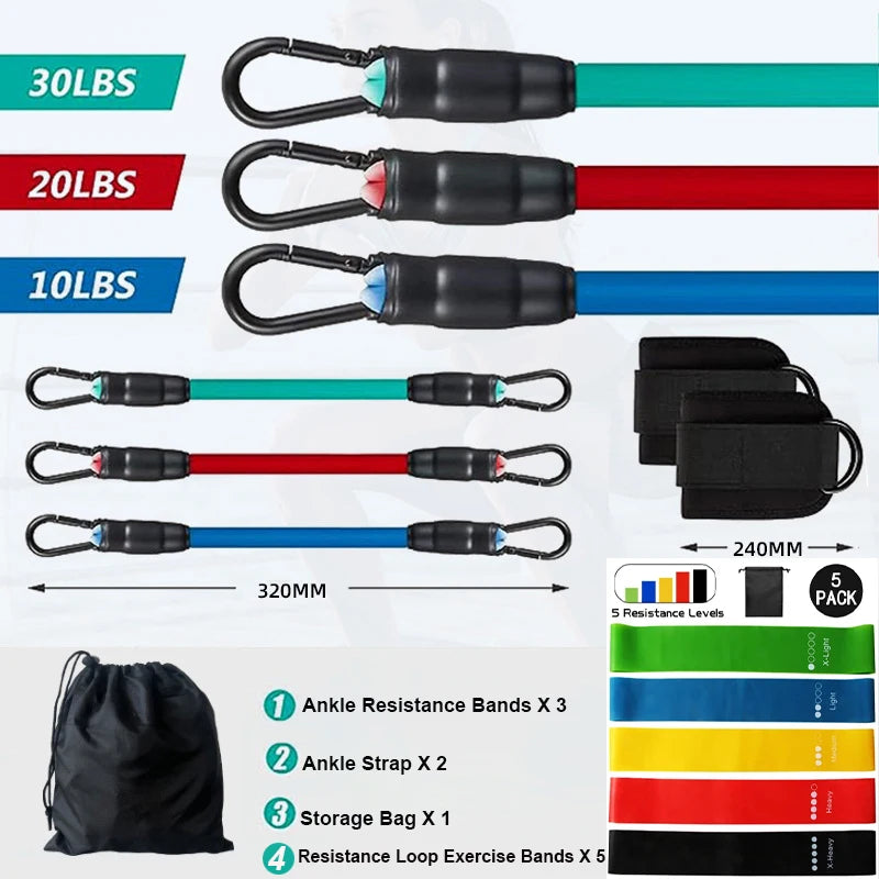 Ankle Resistance Bands Set