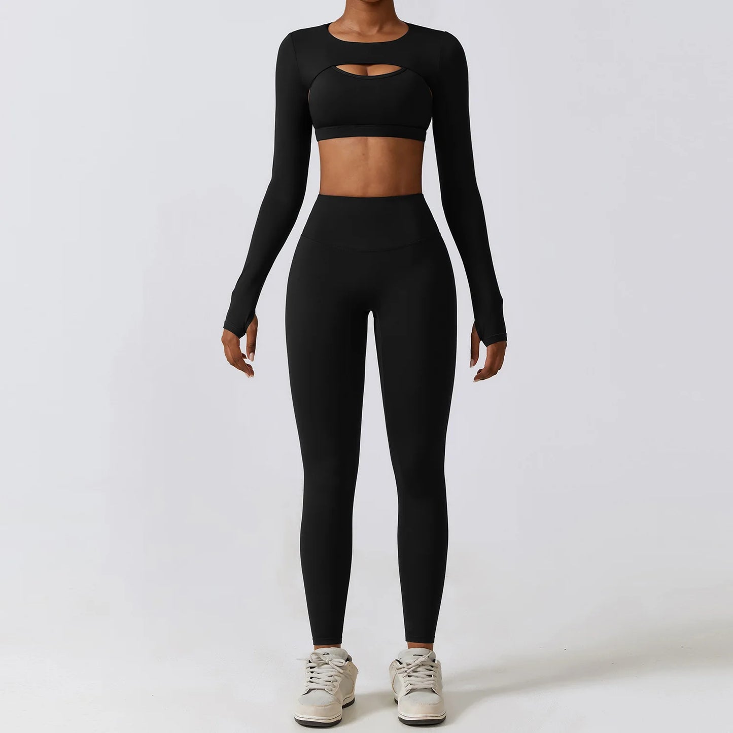 Long Sleeve Yoga Legging Set